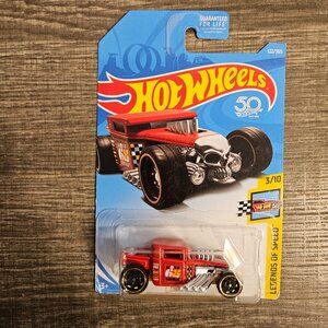 Hot Wheels 50th Anniversary Legends of Speed; Bone Shaker--= ITEM #2095